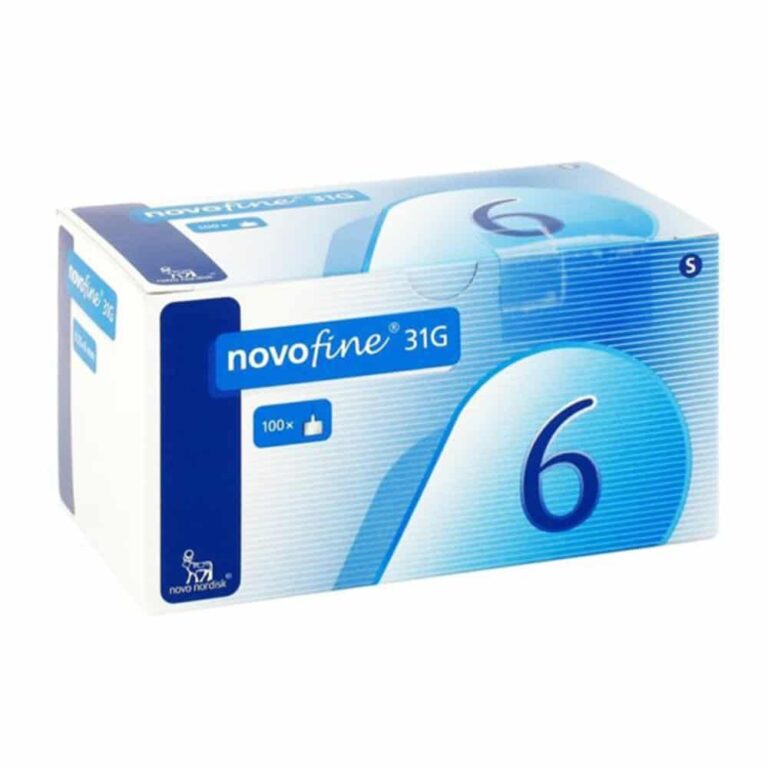 Голки НовоФайн – 6мм (NovoFine-31G) – 100 шт – ДіаЕксперт