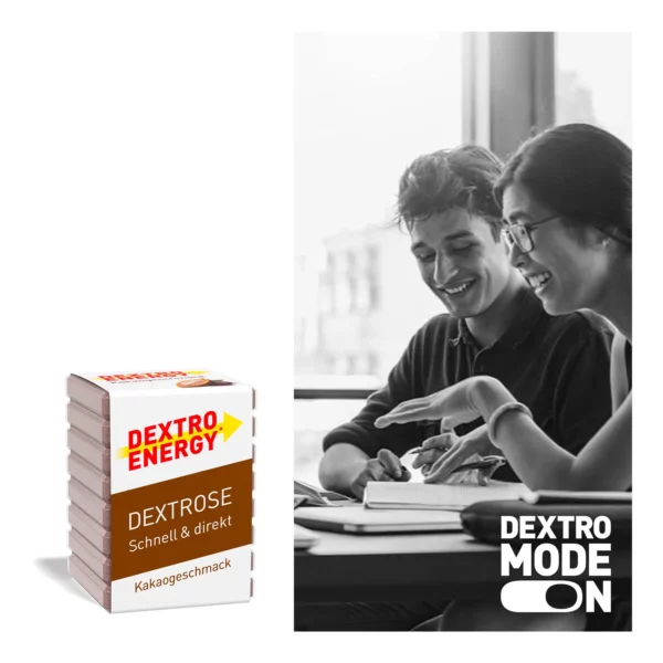 Декстро Енерджі (Dextro Energy) – швидка глюкоза зі смаком какао - Зображення 4