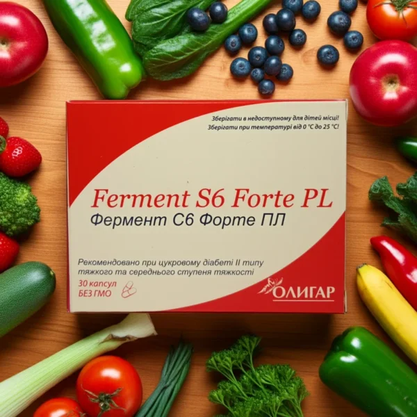 Фермент С6 Форте ПЛ (Ferment S6 Forte PL) – 10-12 ммоль/л