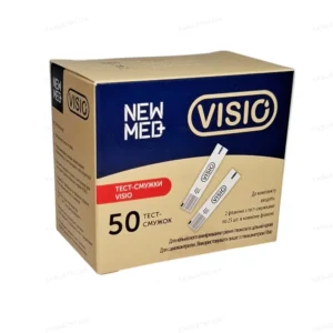 Тест-смужки NewMed Visio (НьюМед Візіо), 50 штук